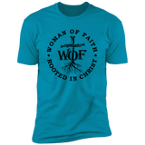 Woman Of Faith Rooted In Christ | T-shirt