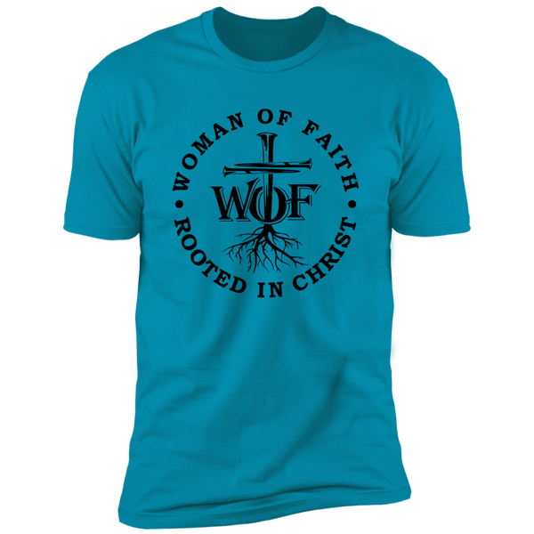 Woman Of Faith Rooted In Christ | T-shirt