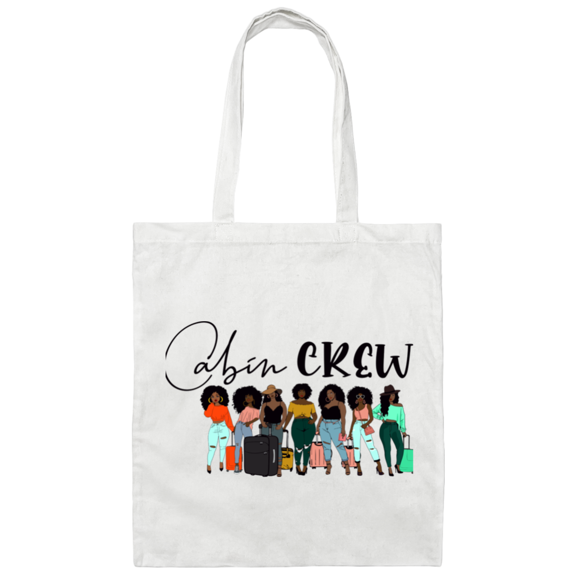 Cabin Crew | Canvas Tote Bag