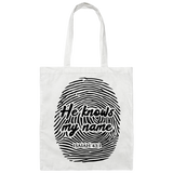 He Knows My Name | Canvas Tote Bag