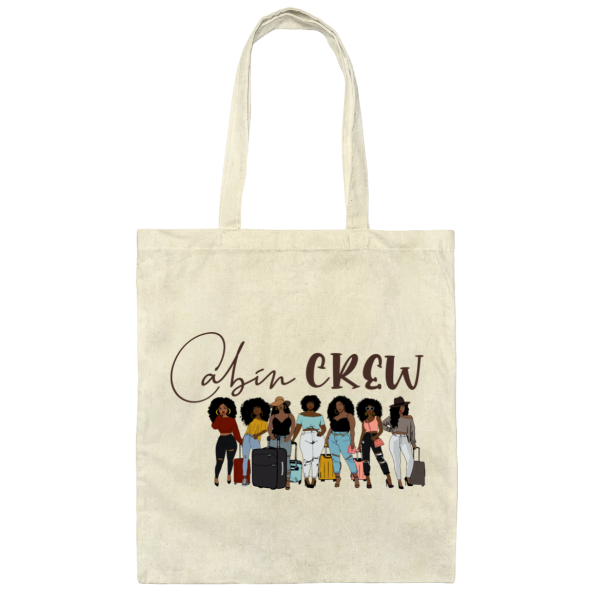 Cabin Crew | Canvas Tote Bag