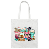 Small_Business_Coffee_Cups | Canvas Tote Bag