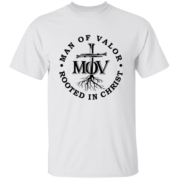 Man of Valor Rooted in Christ | T-shirt