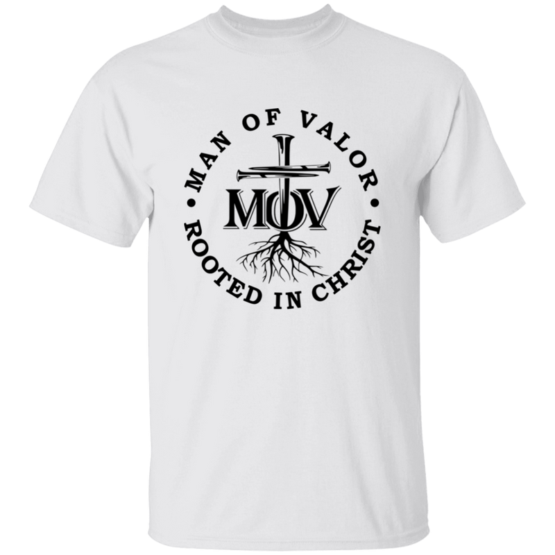 Man of Valor Rooted in Christ | T-shirt