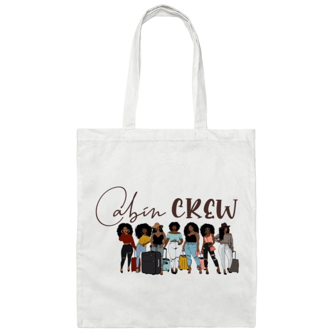 Cabin Crew | Canvas Tote Bag