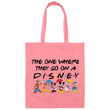 The One Where They Go On A DISNEY | Canvas Tote Bag