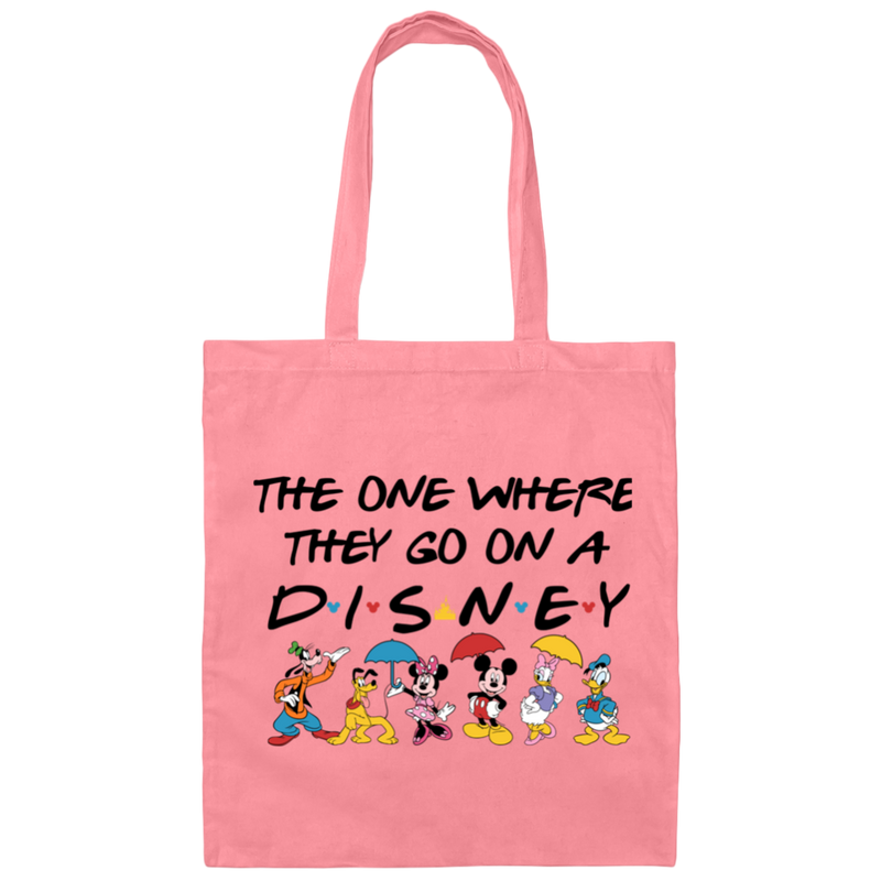 The One Where They Go On A DISNEY | Canvas Tote Bag