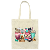 Small_Business_Coffee_Cups | Canvas Tote Bag