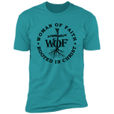 Woman Of Faith Rooted In Christ | T-shirt