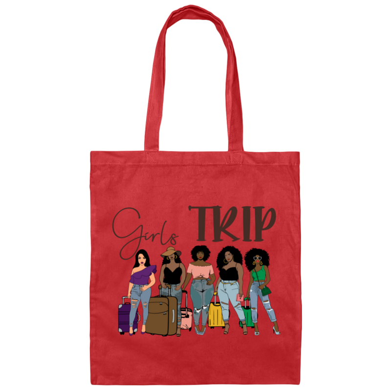 Girls Trip (5 Friends) | Canvas Tote Bag