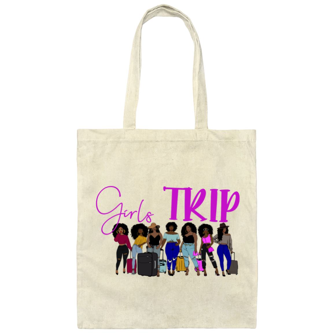 Girls Trip (7 Friends) | Canvas Tote Bag