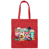 Small_Business_Coffee_Cups | Canvas Tote Bag