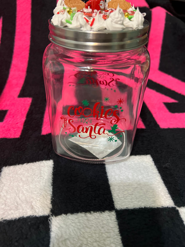 Christmas cookie jar