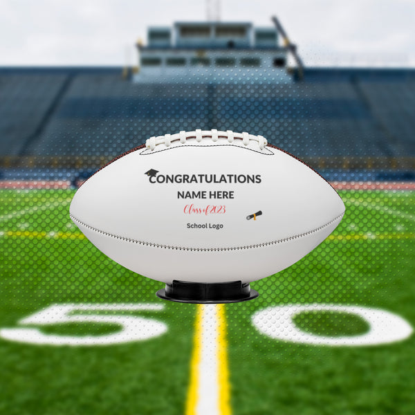 Personalized Graduation Football