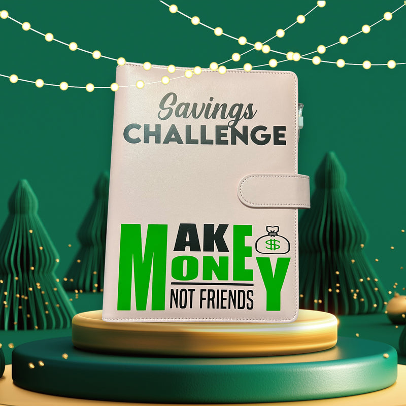 Make Money Not Friends- Savings Challenge Binder