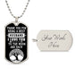 Thank you for Being The Best Husband | Dog Tag
