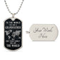 To The World You Are A GrandFather | Dog Tag