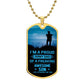 Army Dad Dog Tag