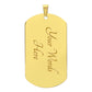 Army Dad Dog Tag