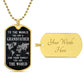 To The World You Are A GrandFather | Dog Tag