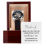 My Husband | Openwork Watch