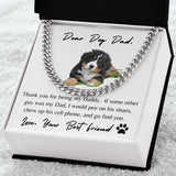 Dear Dog Dad | Cuban Link Chain