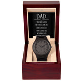 Dad You Have Loved Me For As Long As I Have Lived | Wood Watch