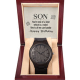 Son You Are One Of A Kind | Wooden Watch