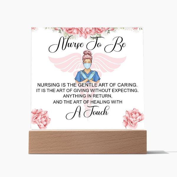 Nurse To Be | Square Acrylic Plaque