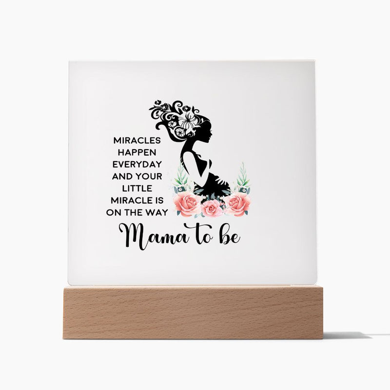 Mama To Be | Square Acrylic Plaque