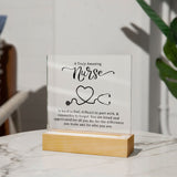 A Truly Amazing Nurse | Square Acrylic Plaque