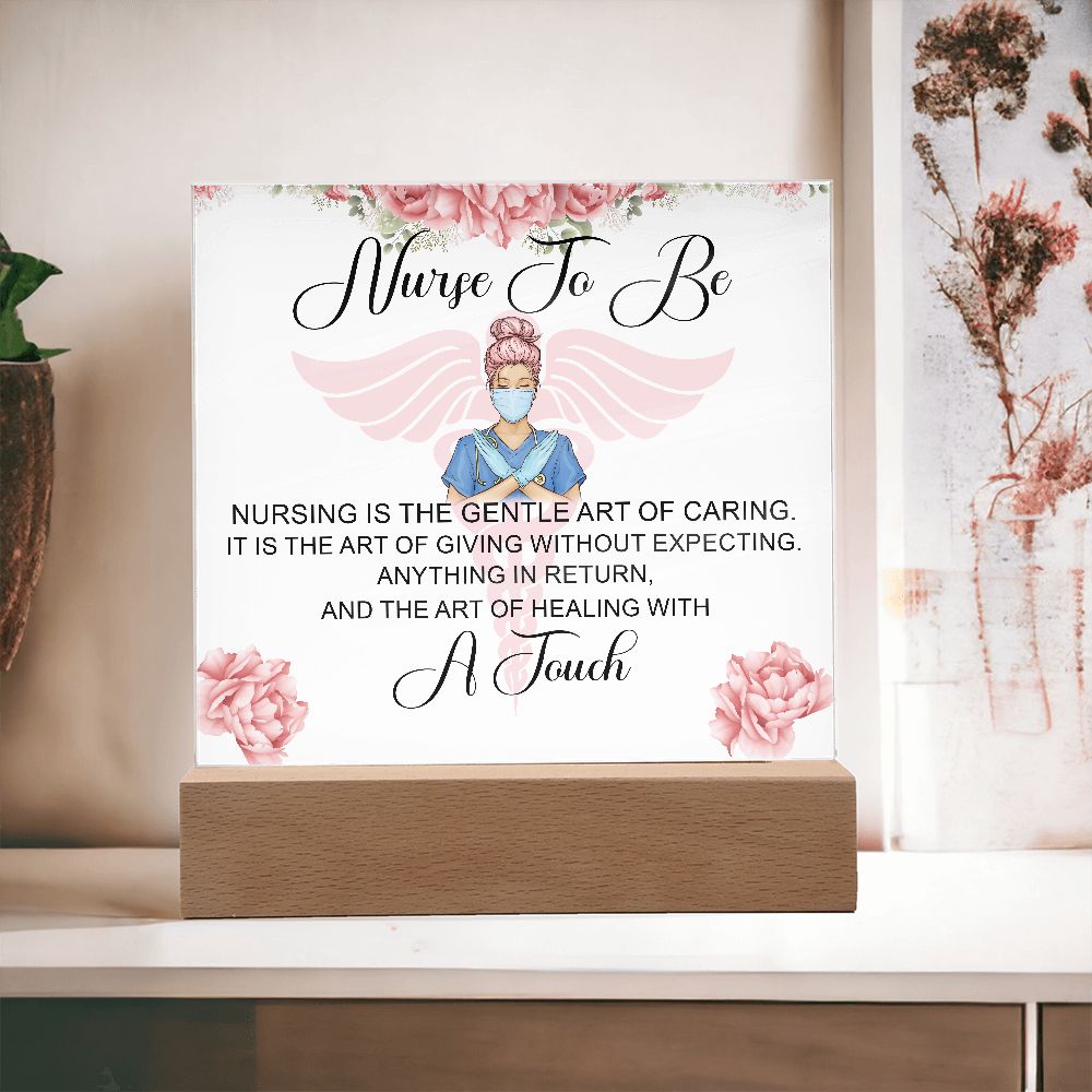 Nurse To Be | Square Acrylic Plaque
