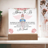 Nurse To Be | Square Acrylic Plaque