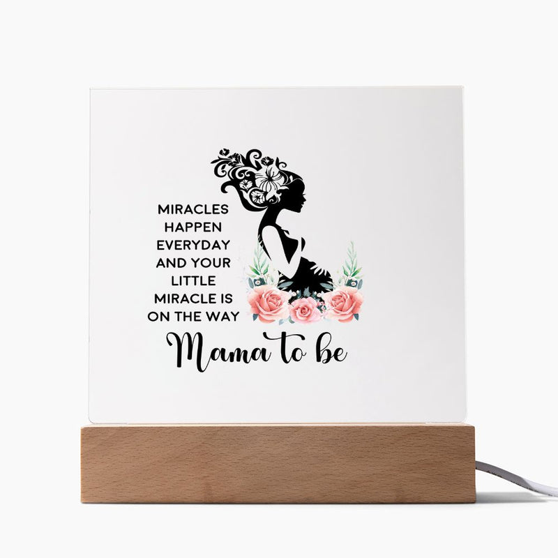 Mama To Be | Square Acrylic Plaque