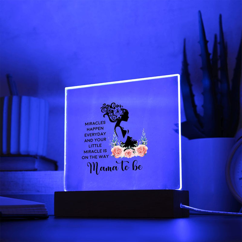 Mama To Be | Square Acrylic Plaque