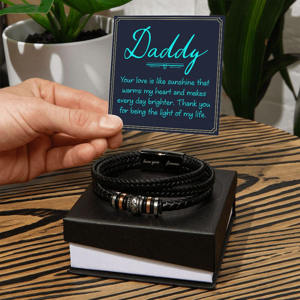 To My Daddy | Love You Forever Bracelet