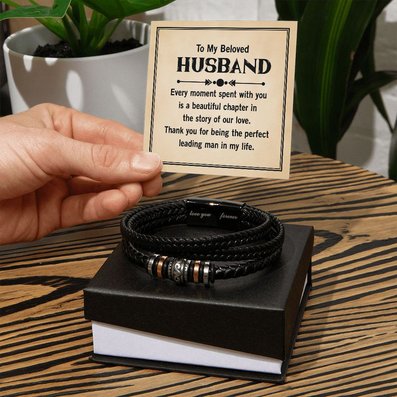 To My Beloved Husband | Love You Forever Bracelet