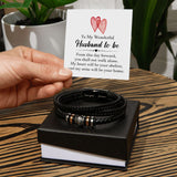 To My Wonderful Husband To Be | Love You Forever Bracelet