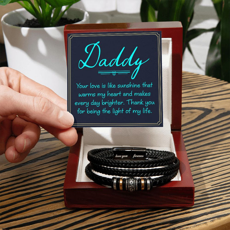 To My Daddy | Love You Forever Bracelet