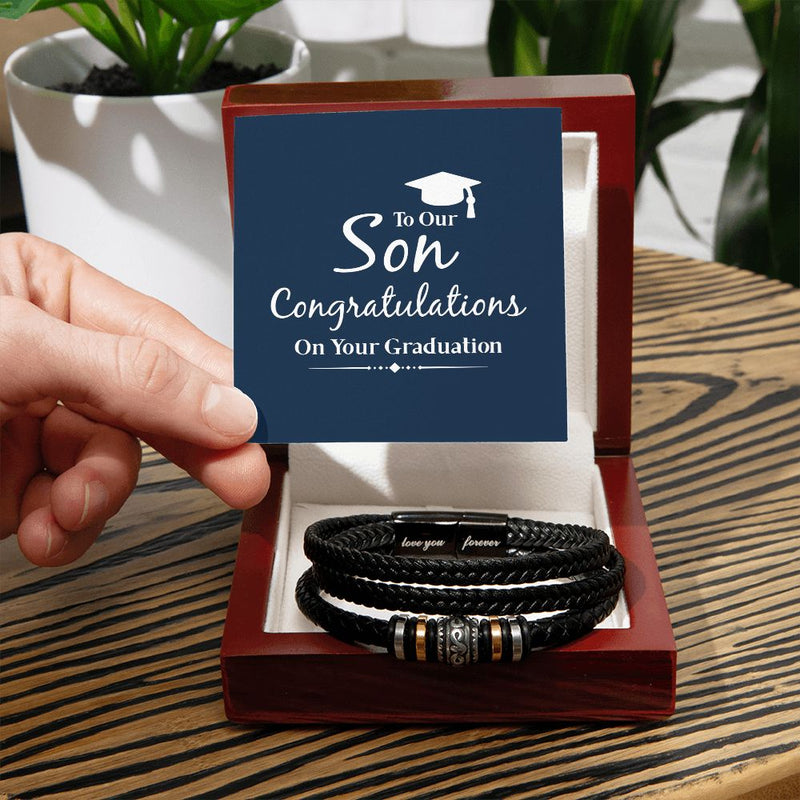 To Our Son -Graduation | Love You Forever Bracelet