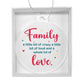 Family Acrylic Christmas Ornament