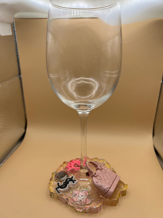 I like Designer_Custom Coaster Wine Glass