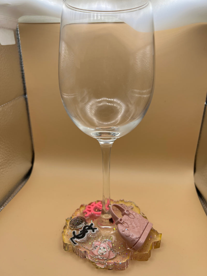 I like Designer_Custom Coaster Wine Glass