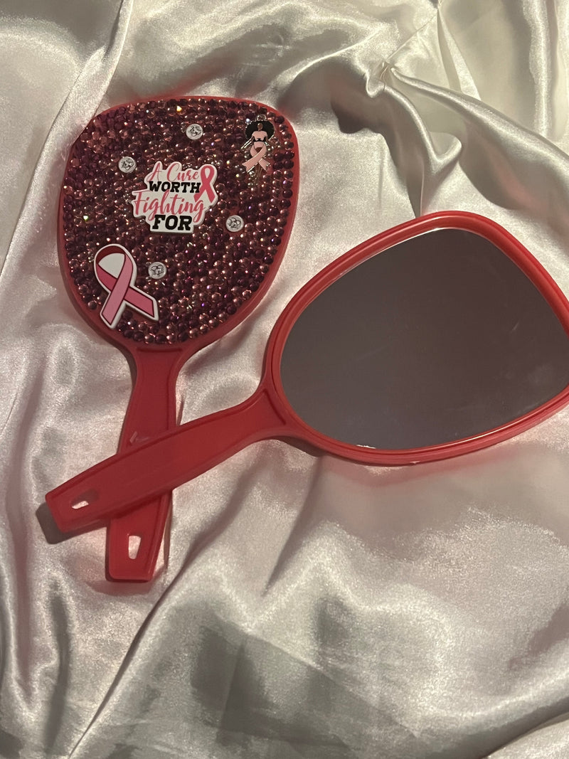 Bling Cure Worth Fighting For | Handheld Mirror