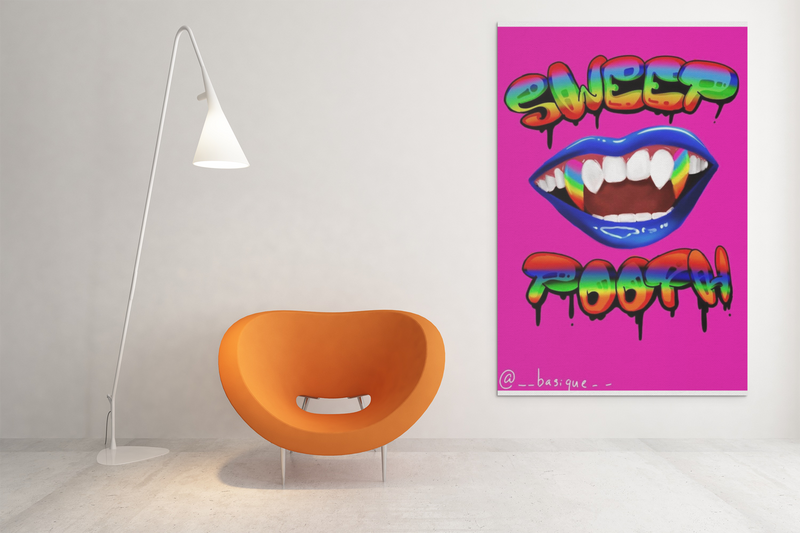 Sweet Tooth Canvas Print