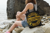 Warning BaeCation In Progress | Canvas Tote Bag