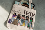 Girls Trip (5 Friends) | Canvas Tote Bag