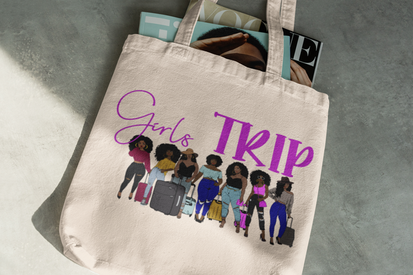 Girls Trip (7 Friends) | Canvas Tote Bag