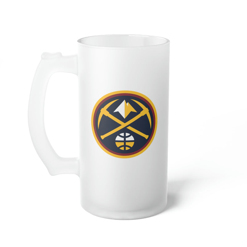 Denver Nuggets | Frosted Glass Beer Mug