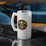 Denver Nuggets | Frosted Glass Beer Mug